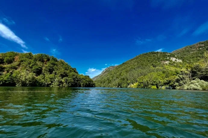 Lac du Jura pour baignade et canoë