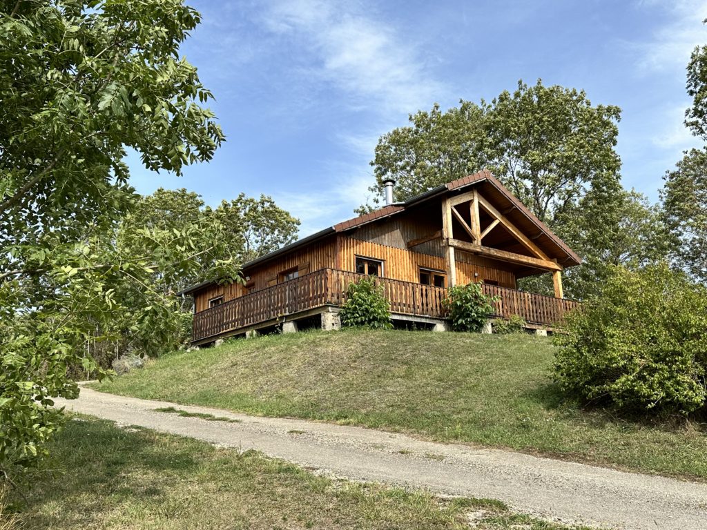 Chalet avec vue Jura sud