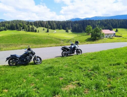 Un grand gîte moto entre Lyon et Genève